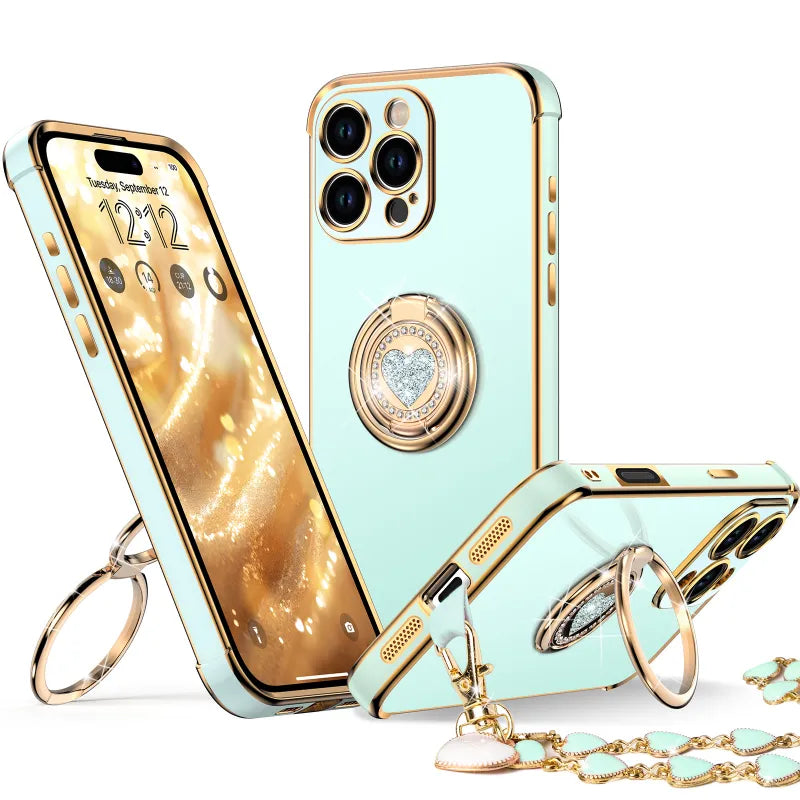 XYZ phone case for iPhone 16 Pro in Green — stylish and protective