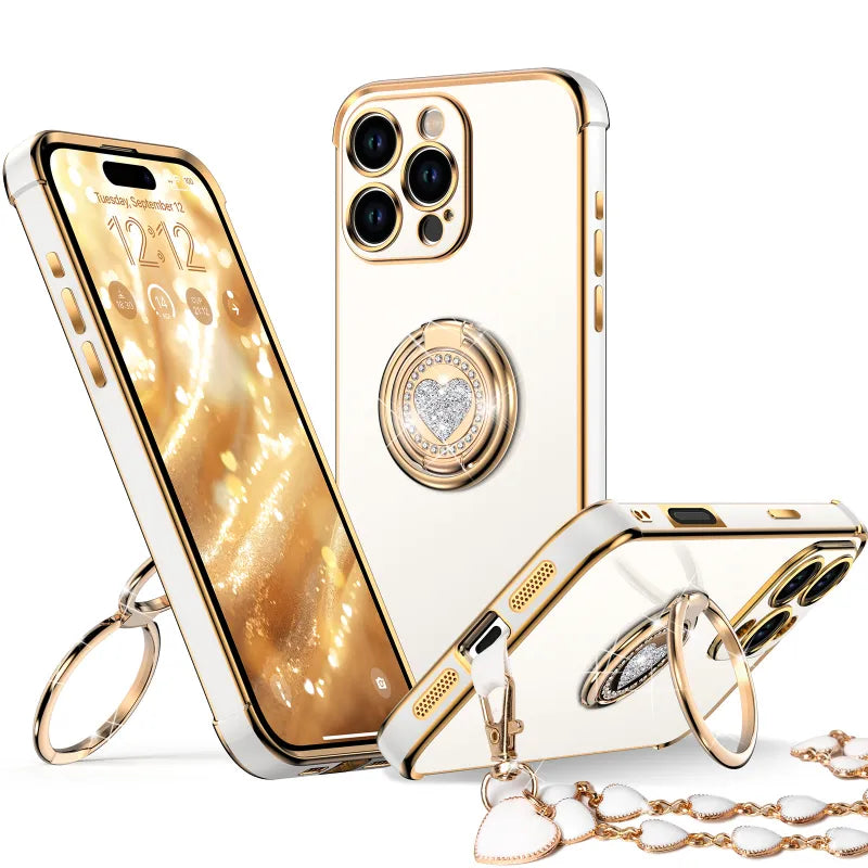 XYZ phone case for iPhone 16 Pro in White — stylish and protective