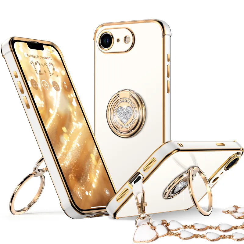 XYZ phone case for iPhone 16 in White — stylish and protective