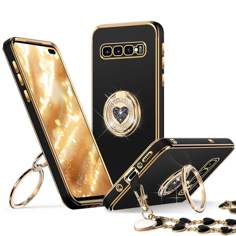 Classic Chrome Phone Case For Samsung S10 Series