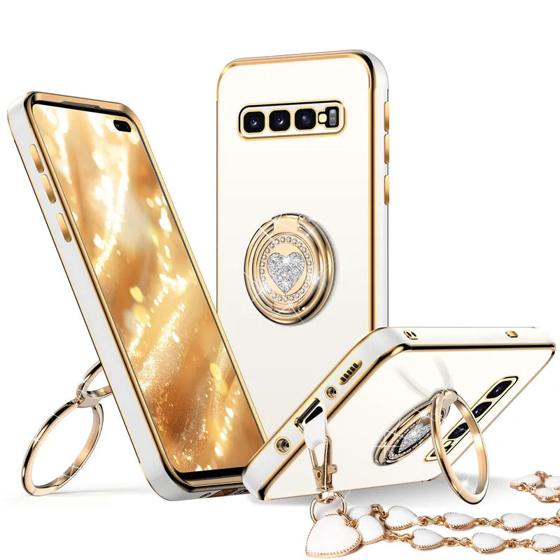 Classic Chrome Phone Case For Samsung S10 Series