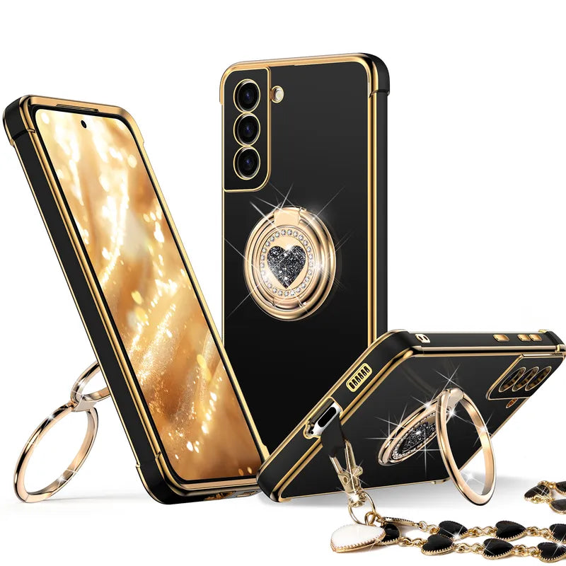 Classic Chrome Phone Case For Samsung S21 Series