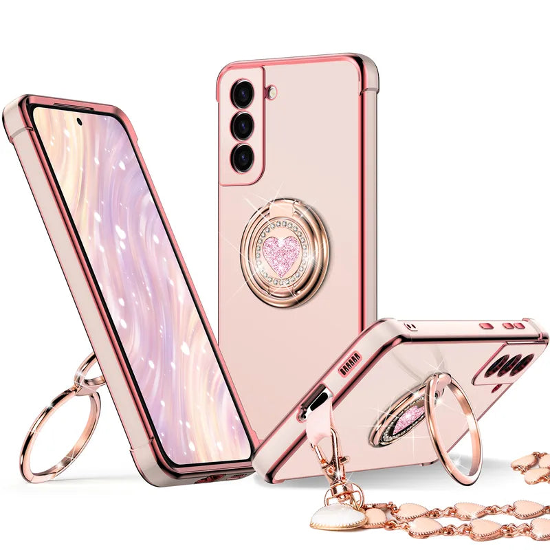 Classic Chrome Phone Case For Samsung S21 Series