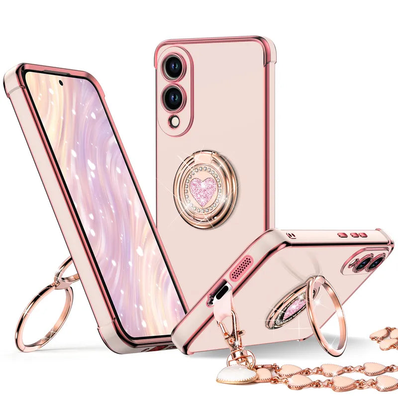 XYZ phone case for Samsung Galaxy S25 in Pink — stylish and protective