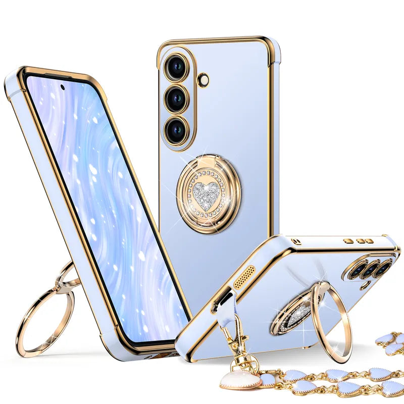 XYZ phone case for Samsung Galaxy S26 Plus in Blue — stylish and protective
