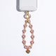 Heartstring Crystal Phone Charm Wristlet Strap