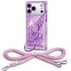 Sparkle Stones Rhinestone Case Set | iPhone 17 Pro Max - Purple