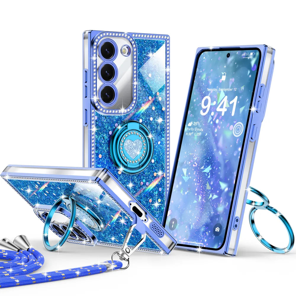 XYZ phone case for Samsung Galaxy S23 in Blue — stylish and protective