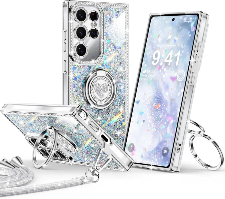 XYZ phone case for Samsung Galaxy S23 Ultra in Silver — stylish and protective