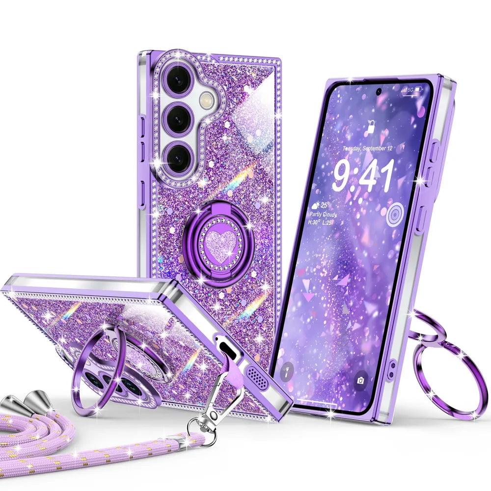 XYZ phone case for Samsung Galaxy S26 Plus in Purple — stylish and protective