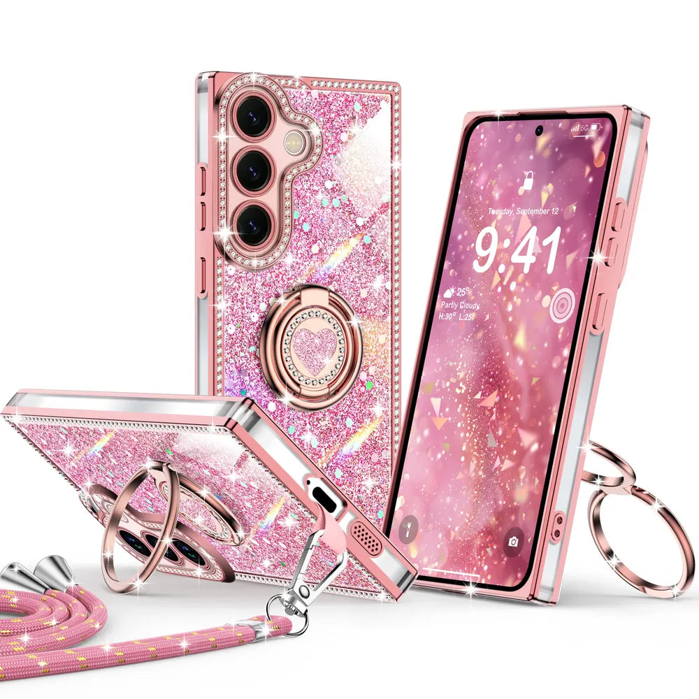 Sparkle Stones Phone Case For Samsung S26 Series