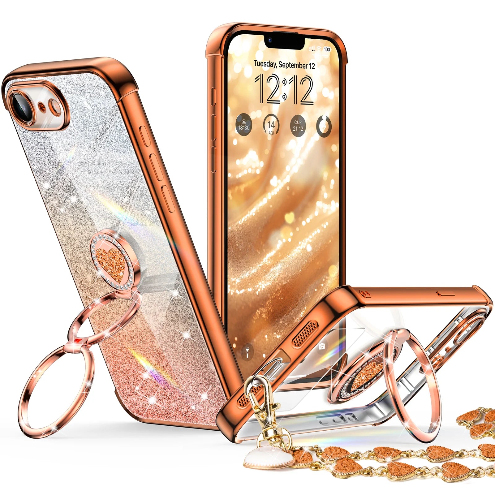 Super Shine iPhone 16e / SE4 in Orange
