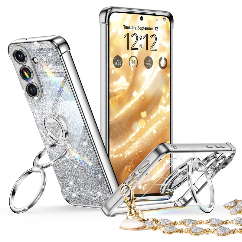 XYZ phone case for Samsung Galaxy S26 Plus in Silver — stylish and protective