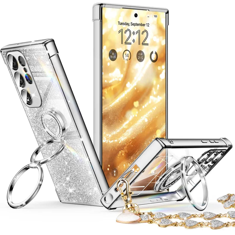 XYZ phone case for Samsung Galaxy S26 Ultra in Silver — stylish and protective