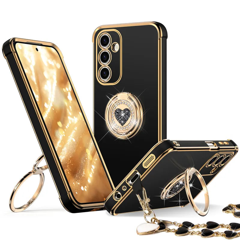 Classic Chrome Phone Case For Samsung A Series