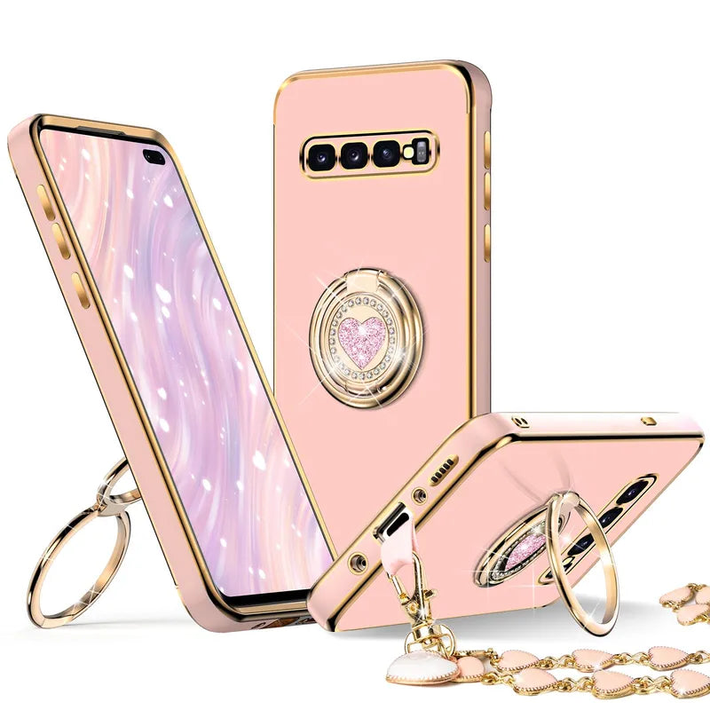 Classic Chrome Phone Case For Samsung S10 Series