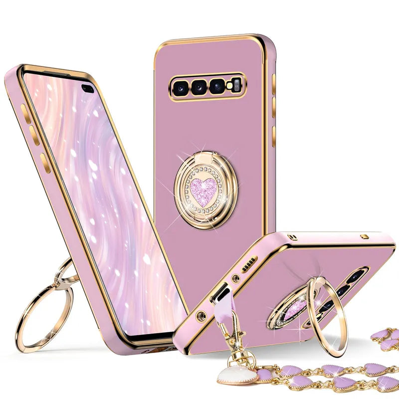 Classic Chrome Phone Case For Samsung S10 Series