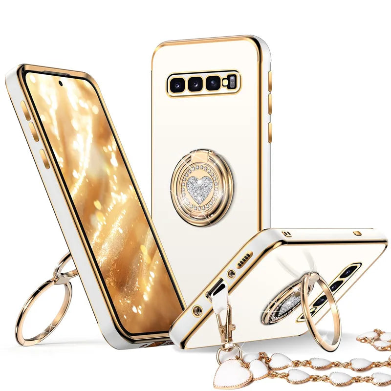 Classic Chrome Phone Case For Samsung S10 Series
