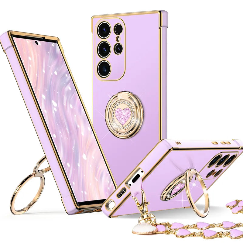 Classic Chrome Phone Case For Samsung S23 Series