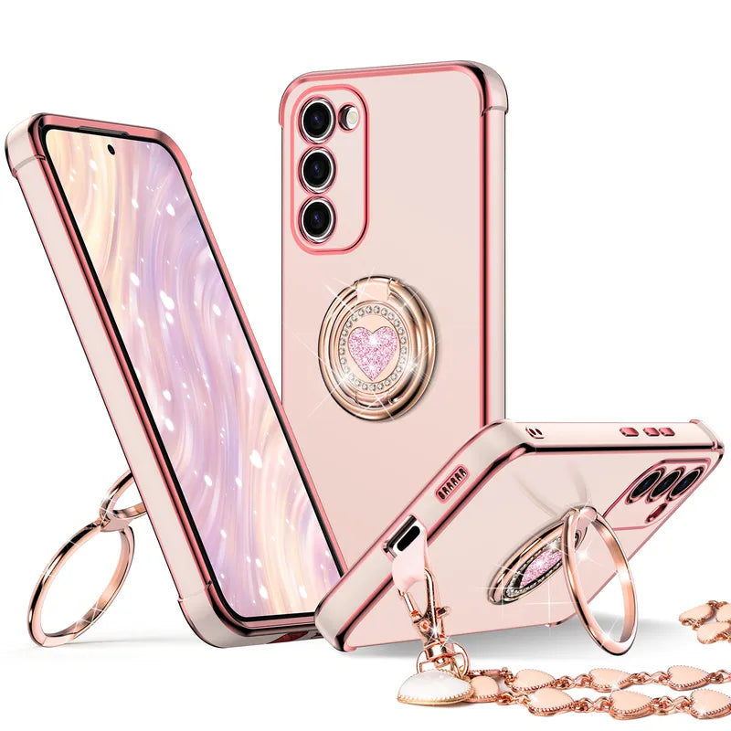 Classic Chrome Phone Case For Samsung S23 Series
