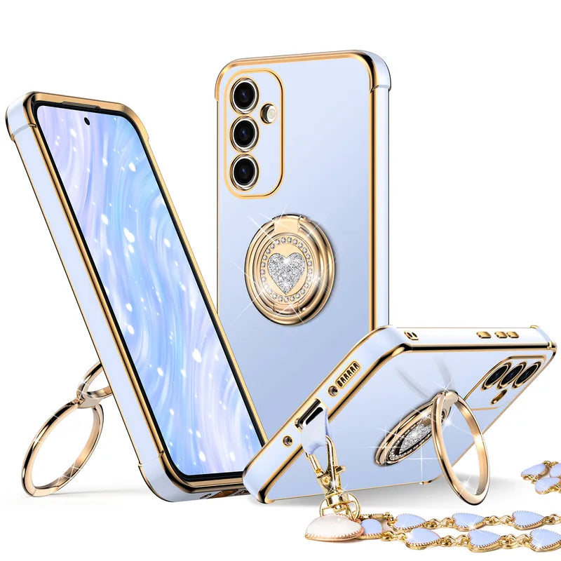 XYZ phone case for Samsung Galaxy S24 in Blue — stylish and protective