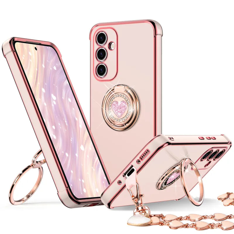XYZ phone case for Samsung Galaxy S25 in Pink — stylish and protective