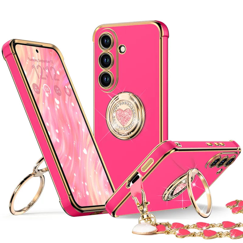 XYZ phone case for Samsung Galaxy S26 Plus in Hot Pink — stylish and protective