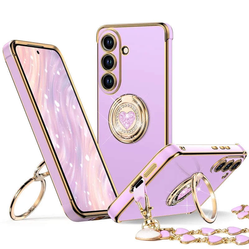 XYZ phone case for Samsung Galaxy S26 Plus in Purple — stylish and protective