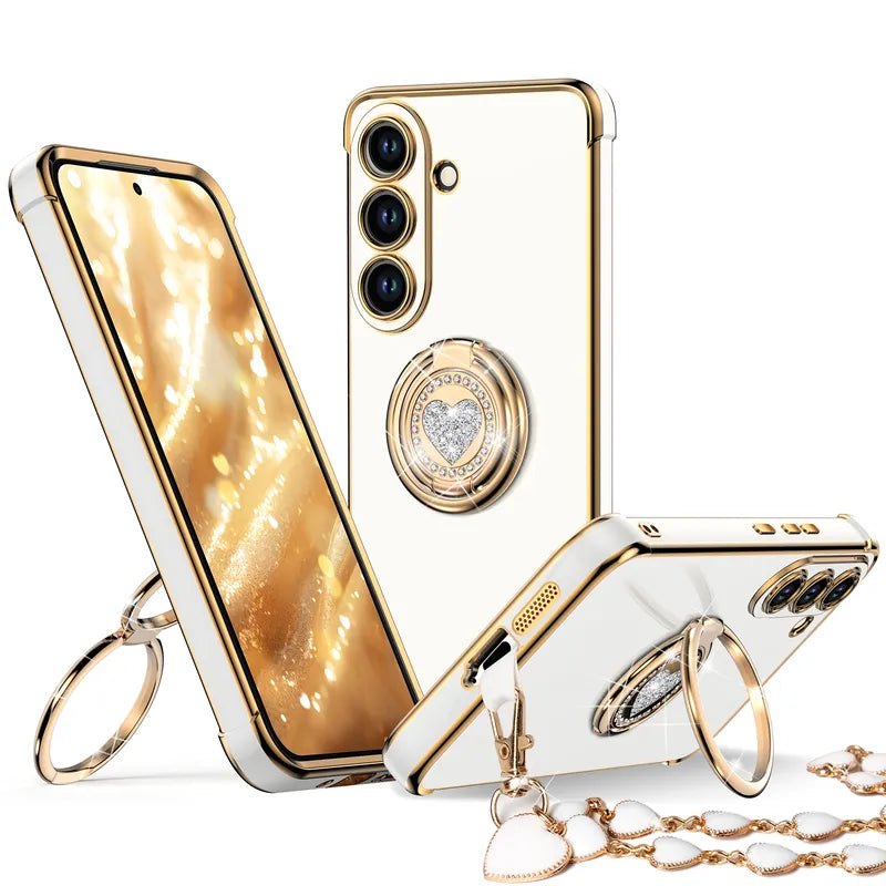 XYZ phone case for Samsung Galaxy S26 Plus in White — stylish and protective