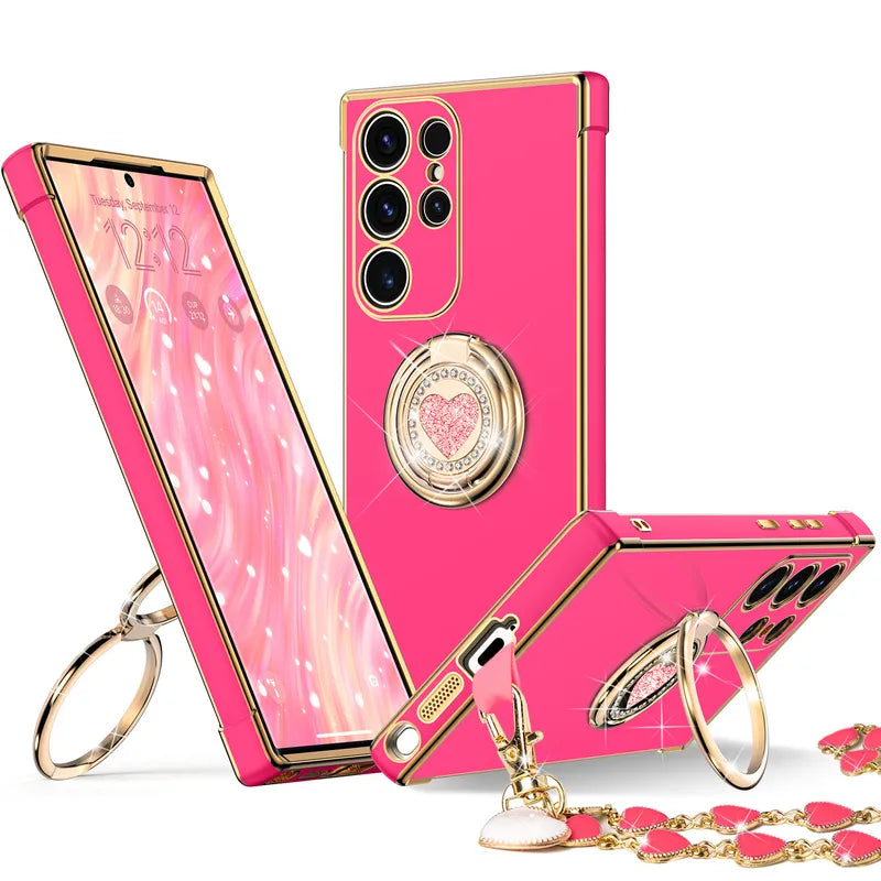 XYZ phone case for Samsung Galaxy S26 Ultra in Hot Pink — stylish and protective