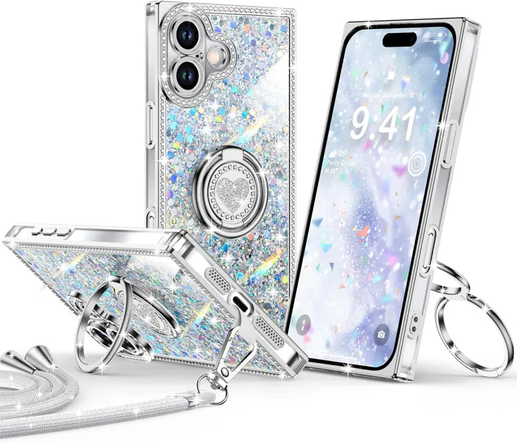 XYZ phone case for iPhone 17 in Silver — stylish and protective