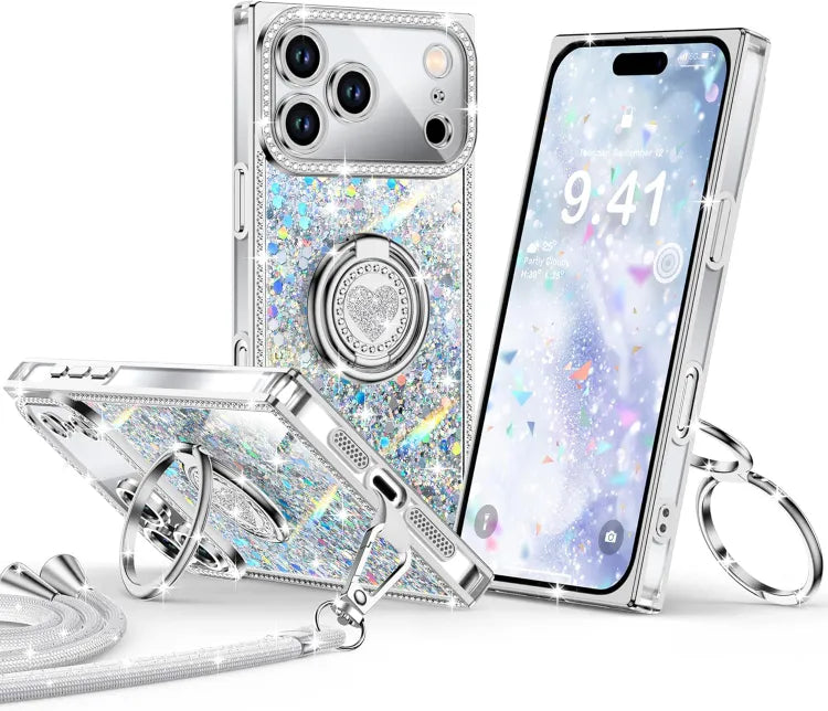 Sparkle Stones Silver iPhone 18 Pro Max