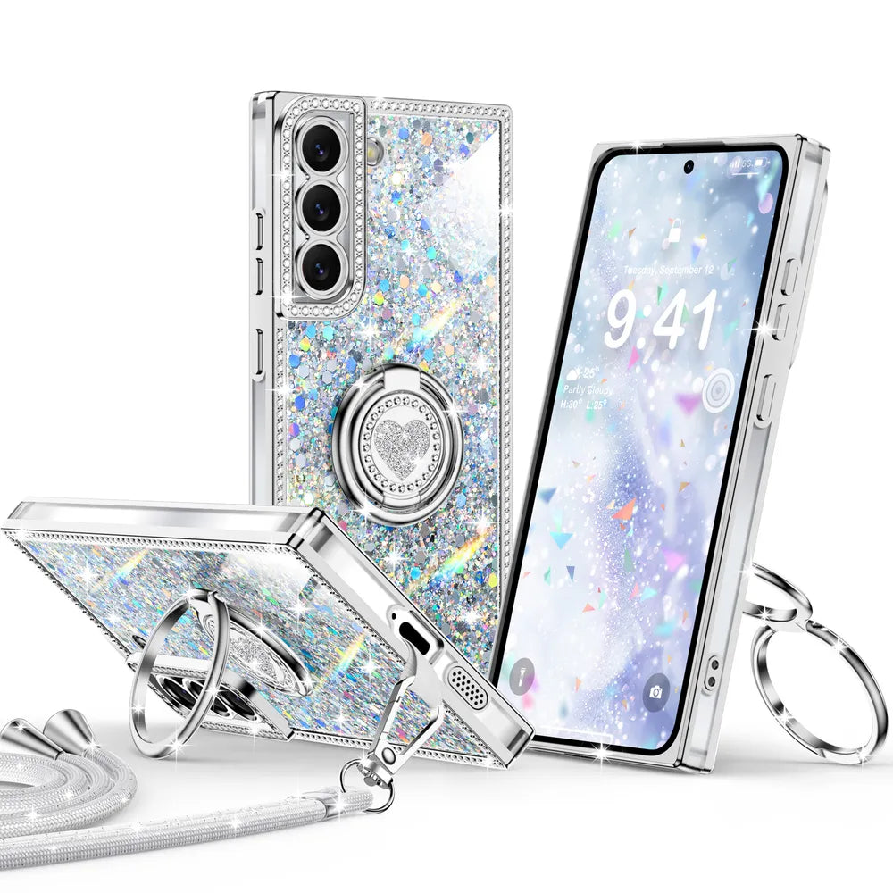 XYZ phone case for Samsung Galaxy S22 in Silver — stylish and protective
