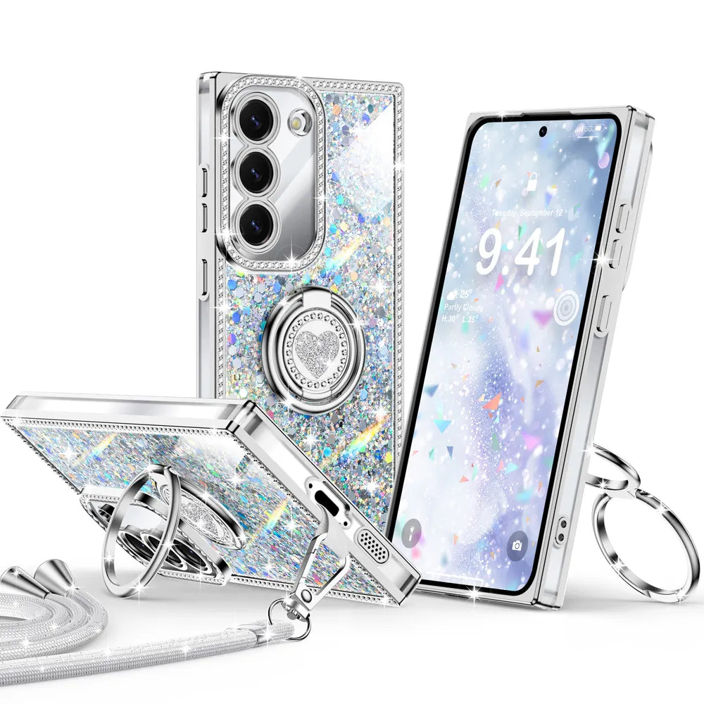 XYZ phone case for Samsung Galaxy S23 in Silver — stylish and protective