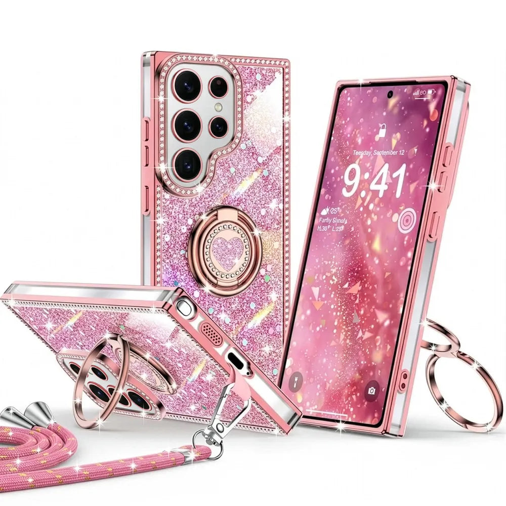 XYZ phone case for Samsung Galaxy S26 Ultra in Pink — stylish and protective