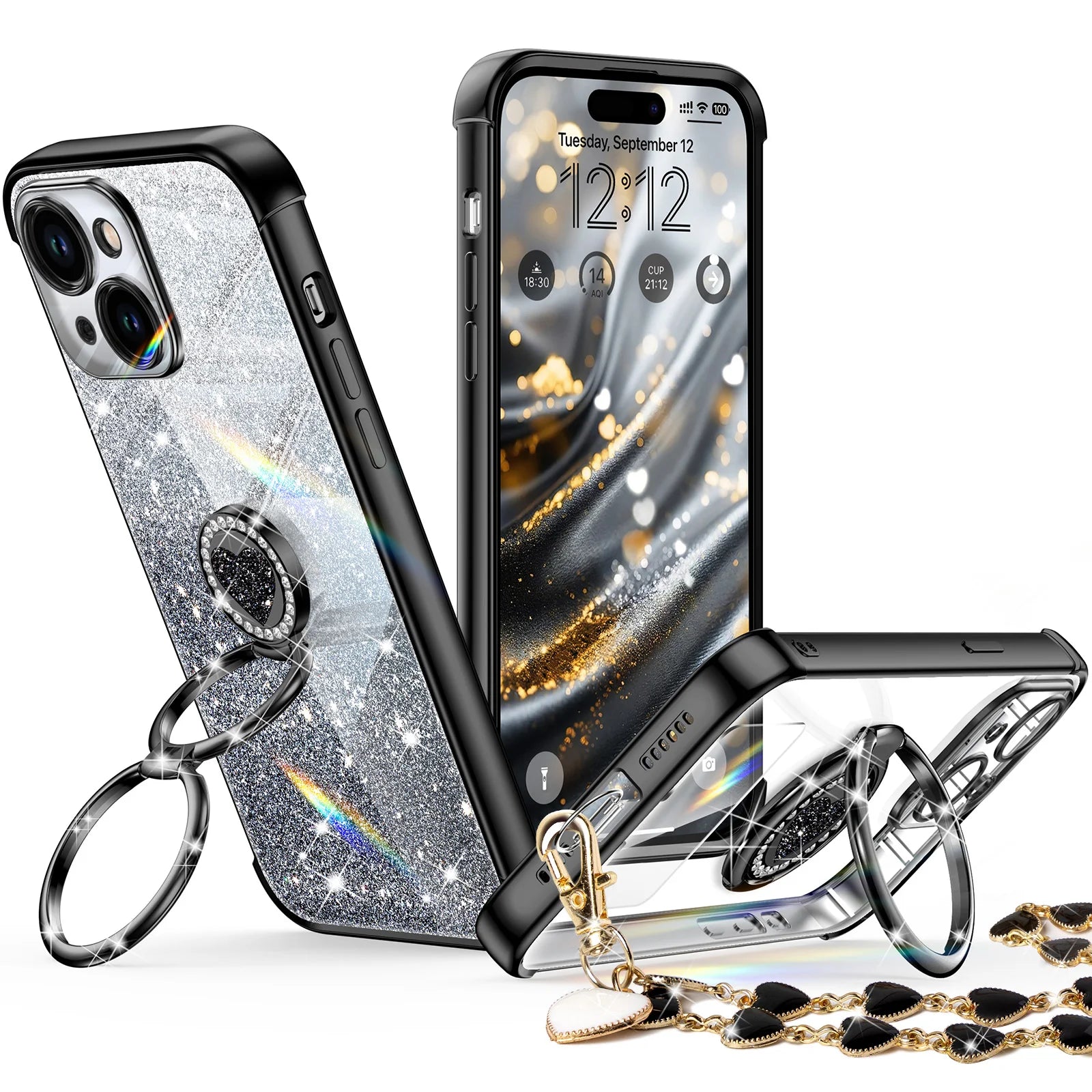 Super Shine iPhone 15 in Black