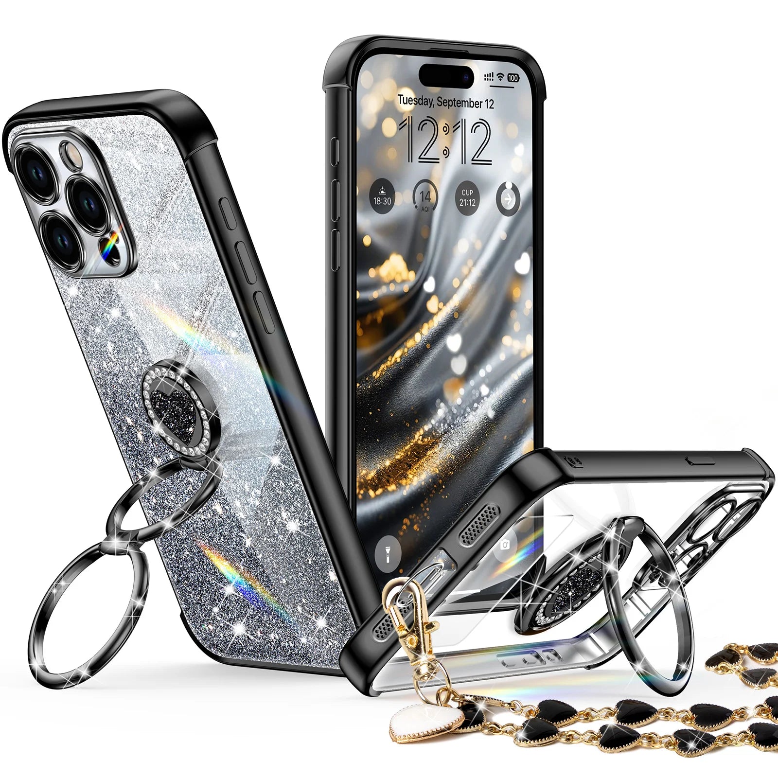 Super Shine iPhone 16 Pro Max in Black