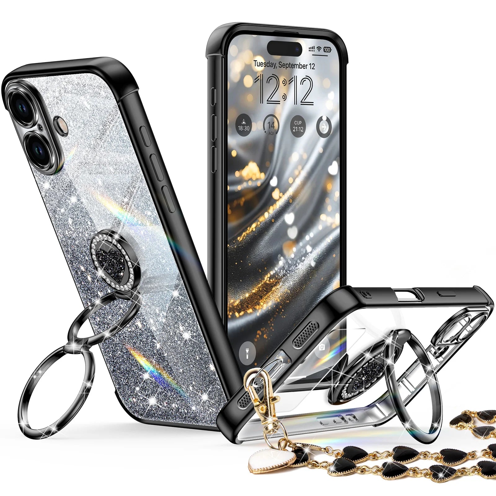 Super Shine iPhone 16 in Black