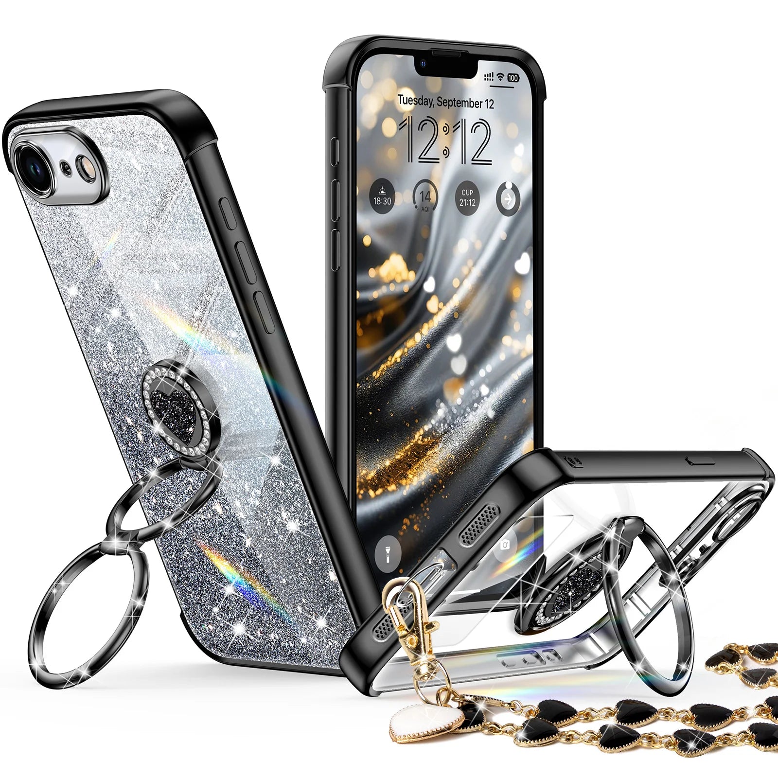 Super Shine iPhone 16e / SE4 in Black
