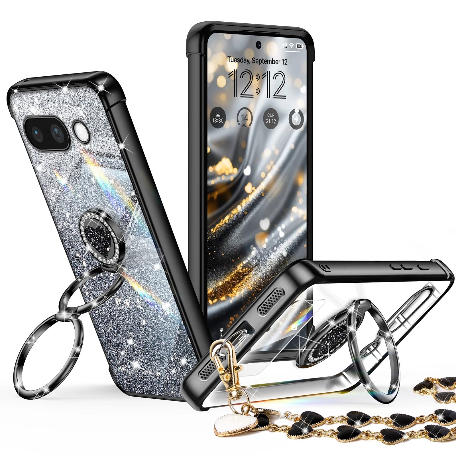 Super Shine Pixel 10a in Black