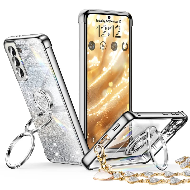 XYZ phone case for Samsung Galaxy S22 in Silver — stylish and protective