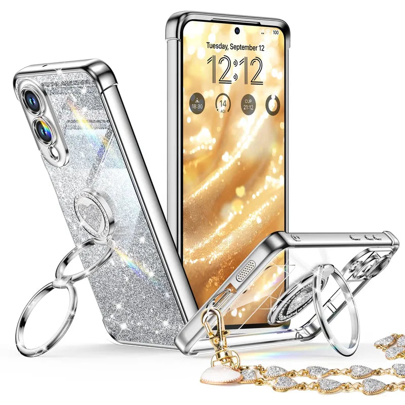 XYZ phone case for Samsung Galaxy S25 in Silver — stylish and protective