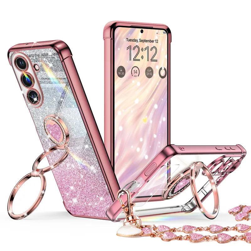 XYZ phone case for Samsung Galaxy S26 Plus in Rose Gold — stylish and protective