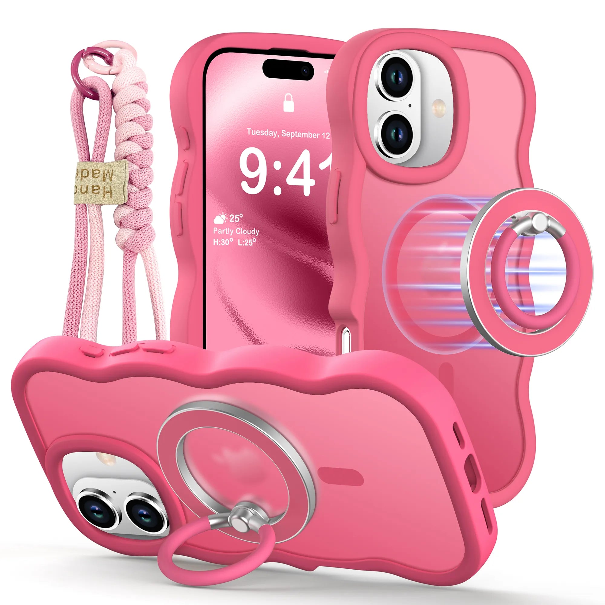 Trendy Wave Frame Set | iPhone 17